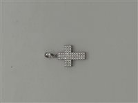 Charm Gioielleria Dossena  in Oro bianco Zircone CHOR-62-253